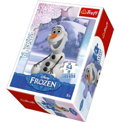 Мини-пазл 'Холодное сердце' (Frozen), 54 элемента, Trefl [19490/19502] Мини-пазл 'Холодное сердце' (Frozen), 54 элемента, Trefl [19490]