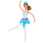Кукла Barbie Барби 'Балерина Жизель' (Giselle), голубая, из серии 'Балерина в розовых пуантах', Mattel [X8824]