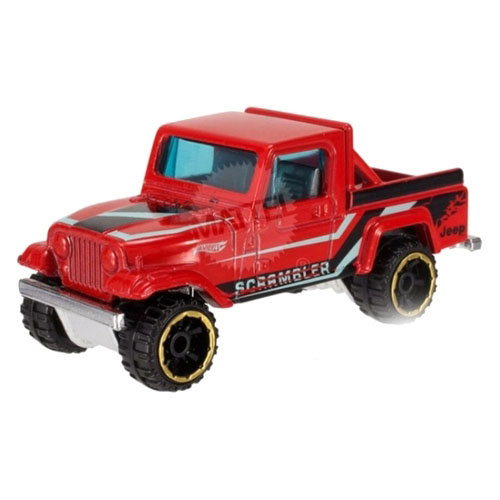 Hot Wheels Jeeps Scrambler Die-Cast Car - 1:64 Scale, Off Road 138/250, Black - View #9