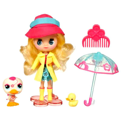 Набор 'Дождь и радуга' с Утёнком и куклой Блайз, из серии 'Pet Sitters', Littlest Pet Shop - Blythe [32377] Набор 'Дождь и радуга' с Утёнком и куклой Блайз, из серии 'Pet Sitters', Littlest Pet Shop - Blythe [32377]