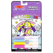 Блокнот для путешествий 'Волшебные цвета: Принцессы', On the Go - Magicolor, Melissa&Doug [9136]
