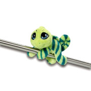 Мягкая игрушка-магнит 'Хамелеон, светло-зелёный', 12 см, коллекция 'Влюблённые сердца', NICI [35649]