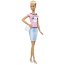 Кукла Барби с дополнительными нарядами, высокая (Tall), из серии 'Мода' (Fashionistas), Barbie, Mattel [DTF07] - Кукла Барби с дополнительными нарядами, высокая (Tall), из серии 'Мода' (Fashionistas), Barbie, Mattel [DTF07]