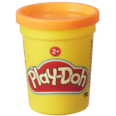 Пластилин в баночке 112г, оранжевый неон, Play-Doh, Hasbro [B8133] Пластилин в баночке 112г, оранжевый неон, Play-Doh, Hasbro [B8133]