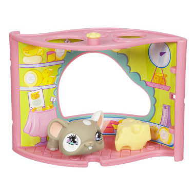 Игровой набор Littlest Pet Shop-  Мышка в сырном магазине [63954] Игровой набор Littlest Pet Shop-  Мышка в сырном магазине [63954]