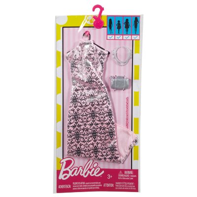 Платье и аксессуары для Барби, из серии &#039;Мода&#039;, Barbie [DWG23] Платье и аксессуары для Барби, из серии 'Мода', Barbie [DWG21]