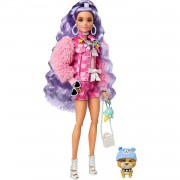 Шарнирная кукла Барби #6 из серии 'Extra', Barbie, Mattel [GXF08]
