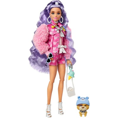Шарнирная кукла Барби #6 из серии &#039;Extra&#039;, Barbie, Mattel [GXF08] Шарнирная кукла Барби #6 из серии 'Extra', Barbie, Mattel [GXF08]