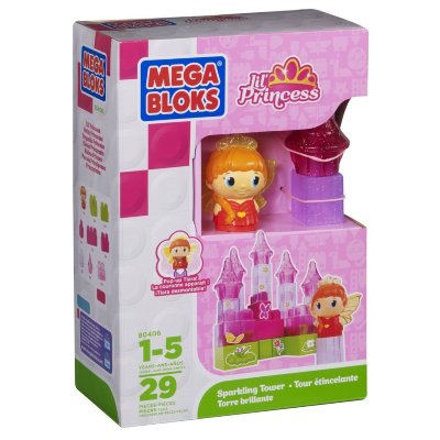* Конструктор &#039;Сверкающая башня&#039; (Sparkling Tower), из серии &#039;Маленькие принцессы&#039; Lil&#039; Princess, Mega Bloks [80406] Конструктор 'Сверкающая башня' (Sparkling Tower), из серии 'Маленькие принцессы' Lil' Princess, Mega Bloks [80406]