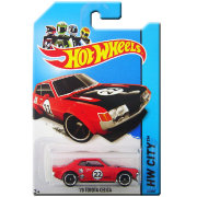 Коллекционная модель автомобиля Toyota Celica 1970 - HW City 2014, красная, Hot Wheels, Mattel [BFC46]