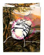 Мягкая игрушка 'Тигр в пакете', 18 см, подарочная серия The World is Wild, Jemini [100138T]