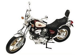 Модель мотоцикла Yamaha XV1100 Virago, красно-кремовая, 1:12, Yat Ming [95032] Модель мотоцикла Yamaha XV1100 Virago, красно-кремовая, 1:12, Yat Ming [95032]