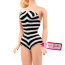 Кукла Black & White Bathing Suit (Черно-белый купальник), коллекционная Barbie Black Label, Mattel [CFG04] - CFG04-17h.jpg