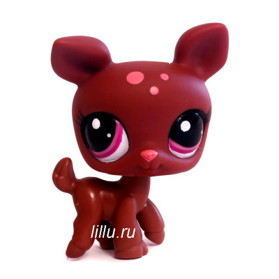 Игрушка 'Петшоп из мешка - Оленёнок', серия 4, Littlest Pet Shop, Hasbro [32684-2186] Игрушка 'Петшоп из мешка - тёмный Оленёнок', серия 4, Littlest Pet Shop, Hasbro [32684-2186]