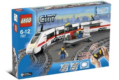 Конструктор &quot;Пассажирский поезд&quot;, серия Lego City [7897] Конструктор "Пассажирский поезд", серия Lego City [7897]