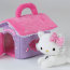 Мягкая игрушка 'Хелло Китти Чарми с домиком' (Hello Kitty Charmmykitty), 20 см, Jemini [150925] - 150925b.jpg