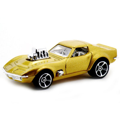 Модель автомобиля '68 Corvette - Gas Monkey Garage', Золотистая, HW Screen Time, Hot Wheels [DHN90] Модель автомобиля '68 Corvette - Gas Monkey Garage', Золотистая, HW Screen Time, Hot Wheels [DHN90]