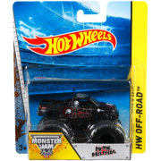 Машинка Metal Mulisha, из серии HW Off-Road - Monster Jam, Hot Wheels, Mattel [BHP38-2]