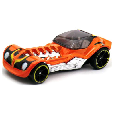 Коллекционная модель автомобиля Dieselboy - HW Race 2014, оранжевая, Hot Wheels, Mattel [BFD28] Коллекционная модель автомобиля Dieselboy - HW Race 2014, оранжевая, Hot Wheels, Mattel [BFD28]