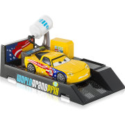 Набор с пусковым устройством и машинкой Jeff Corvette, из серии 'Тачки-2', Mattel [W6602]
