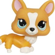 Зверюшка в сумочке 2010 - Рыжая Корги, Littlest Pet Shop, Hasbro [93605]