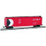 Товарный вагон 'CP Rail', красный, масштаб HO, Mehano [T081-17862] - T081-17862a.jpg