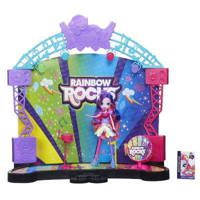 Игровой набор 'Рок-концерт' с куклой Pinkie Pie, из серии 'Радужный рок', My Little Pony Equestria Girls (Девушки Эквестрии), Hasbro [A8060] Игровой набор 'Рок-концерт' с куклой Pinkie Pie, из серии 'Радужный рок', My Little Pony Equestria Girls (Девушки Эквестрии), Hasbro [A8060]