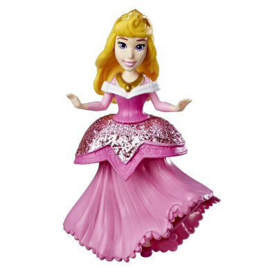 Мини-кукла &#039;Аврора&#039; (Aurora), 8 см, &#039;Принцессы Диснея&#039;, Hasbro [E3087] Мини-кукла 'Аврора' (Aurora), 8 см, 'Принцессы Диснея', Hasbro [E3087]