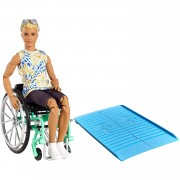 Шарнирная кукла Ken 'Инвалид', из серии 'Мода' (Fashionistas), Barbie, Mattel [GWX93]