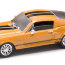 Модель автомобиля Shelby GT500 1967, оранжевая, 1:43, серия Премиум в пластмассовой коробке, Yat Ming [43202O] - 43202-Metallic Orange.jpg