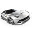 Коллекционная модель автомобиля Ferrari F12 Berlinetta - HW City 2014, серебристая, Hot Wheels, Mattel [BFC51] - bfc51-3.jpg