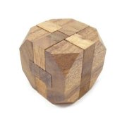 Головоломка деревянная 'Деревянный куб', Natural Games, Hoffmann [0013371-3]