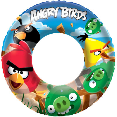 * Круг детский надувной 'Angry Birds', 56 см, 3-6 лет, Bestway [96102] Круг детский надувной 'Angry Birds', 56 см, 3-6 лет, Bestway [96102]