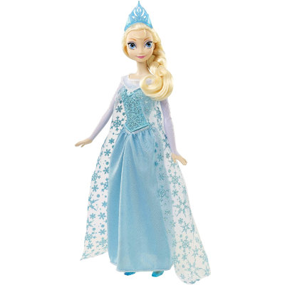 Кукла &#039;Поющая Эльза&#039;, русская версия, 28 см, Frozen ( &#039;Холодное сердце&#039;), Mattel [DFR33]  Кукла 'Поющая Эльза', русская версия, 28 см, Frozen ( 'Холодное сердце'), Mattel [DFR33]