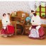 Игровой набор 'Шоколадная Крольчиха-сестра и любимый письменный стол', Sylvanian Families [2204] - 51SRJPl+c9L.jpg
