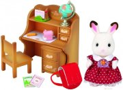 Игровой набор 'Шоколадная Крольчиха-сестра и любимый письменный стол', Sylvanian Families [2204]