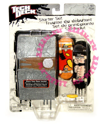 Стартовый набор из 2 фингербордов и 'горки с пнём', Tech Deck, Spin Master [22537] Стартовый набор из 2 фингербордов и 'горки с пнём', Tech Deck, Spin Master [22537]