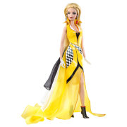 Коллекционная кукла Барби 'Corvette - желтая', специальный выпуск, Barbie Pink Label, Mattel [N4984]