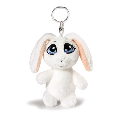 Мягкая игрушка-брелок &#039;Белый кролик&#039;, 10 см, коллекция &#039;Влюблённые сердца&#039;, NICI [35647] Мягкая игрушка-брелок 'Белый кролик', 10 см, коллекция 'Влюблённые сердца', NICI [35647]