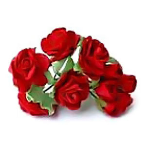 Букет &#039;Розы и бутоны, красные&#039;, 9+1 шт., 1:12, ScrapBerry&#039;s [SCB401003-02] Букет 'Розы и бутоны, красные', 9+1 шт., 1:12, ScrapBerry's [SCB401003-02]