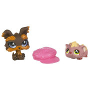 Игрушка Littlest Pet Shop - Сладкая парочка- Йорк и Морская свинка [64929] 