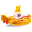 Модель подводной лодки 'The Beatles Yellow Submarine', Желтая, HW Screen Time, Hot Wheels [DHP33] - Модель подводной лодки 'The Beatles Yellow Submarine', Желтая, HW Screen Time, Hot Wheels [DHP33]
