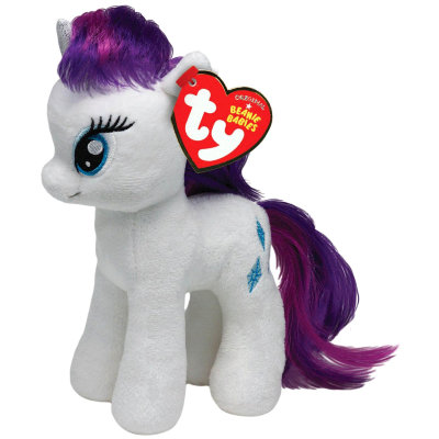 Мягкая игрушка &#039;Пони Rarity&#039;, 20 см, My Little Pony, TY [41008] Мягкая игрушка 'Пони Rarity', 20 см, My Little Pony, TY [41008]