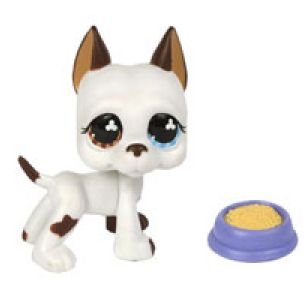 Одиночная зверюшка - Доберман, Littlest Pet Shop, Hasbro [65125] Одиночная зверюшка - Доберман [65125]