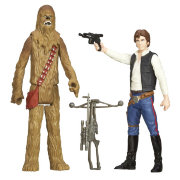Комплект фигурок Han Solo и Chewbacca, из серии 'Star Wars' (Звездные войны), Hasbro [A5789]