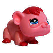 Игрушка 'Петшоп из мешка - розовая Морская Свинка', серия 6, Littlest Pet Shop, Hasbro [38654-2604]