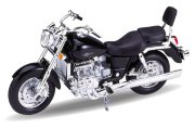 Модель мотоцикла Honda F6C, 1:18, черная, Welly [12152PW]