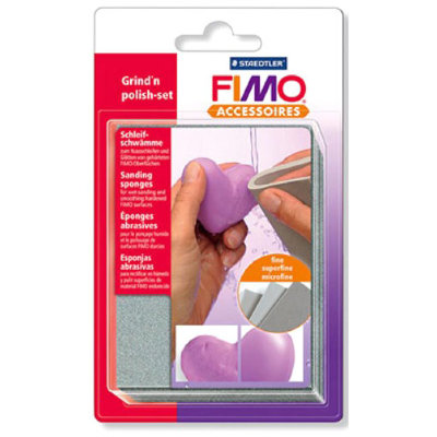 Полирующий комплект для изделий из полимерной глины FIMO Grind&#039;n&#039;polish set, FIMO Accessoires [8700-08] Полирующий комплект для изделий из полимерной глины FIMO Grind'n'polish set, FIMO Accessoires [8700-08]
