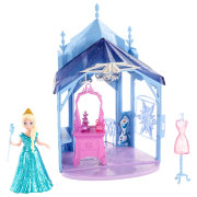 * Игровой набор 'Эльза в замке' (Flip 'n Switch Castle - Elsa) с мини-куклой 10 см, Frozen ( 'Холодное сердце'), Mattel [CCX95]