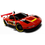 Коллекционная модель автомобиля Acura NSX - HW Racing 2013, сиреневая, Mattel [X1749]